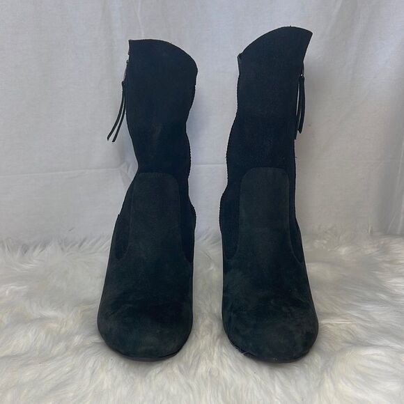 UGG Athena Leather/Suede Zip Boots Style S/N 1008701 Sz 9.5 - Picture 4 of 9